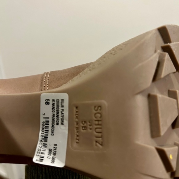 SOLD!!! SCHUTZ Billie Platform Leather Boot (BRAND NEW) - Picture 6 of 9
